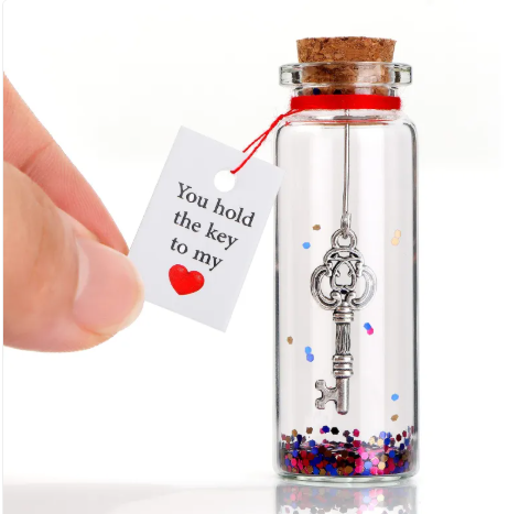 Romantic Message Pendant Bottle