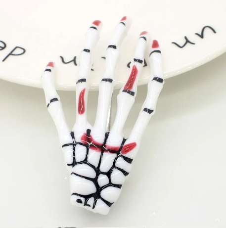 Cute Halloween Bat Skeleton Hair Clip (One Piece)