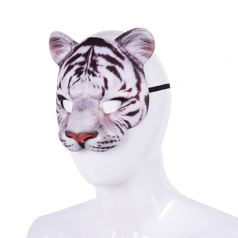 Halloween 3D Tiger Mask for Costume Party Decorations