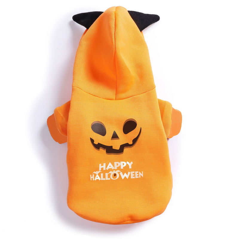 Halloween Pumpkin Sweater for Dogs