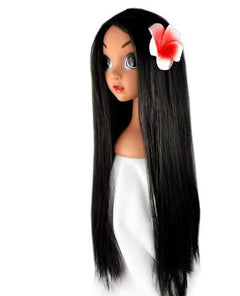 Halloween Princess Dress Accessories with Wig Set