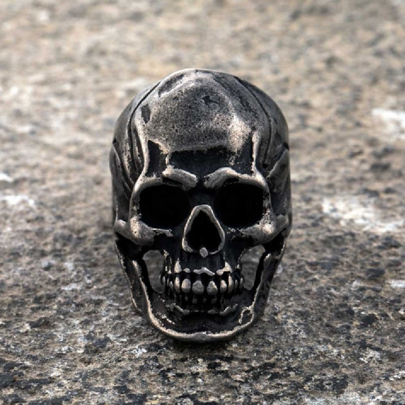 Halloween Edgy Skull Fashion Ring