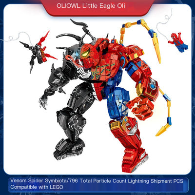 Avengers Building Block Compatible with LEGO Spider Model