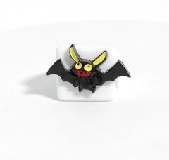 Halloween Knuckle Ring Set with Pumpkin, Bat, Ghost