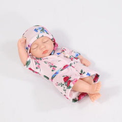 Mini Soft Silicone Baby Doll - Cute Gift for Girls