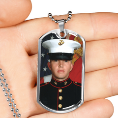 Personalized Dog Tag Necklace – Custom Engraved