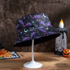 Reversible Fisherman Hat with Halloween Designs