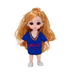 16-17cm Casual Dress Set for 6-inch Doll with Joints
