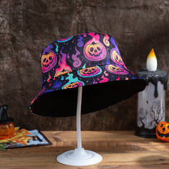 Reversible Fisherman Hat with Halloween Designs