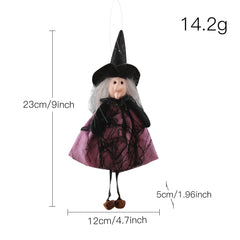 Halloween Hanging Decorations - Pumpkin, Ghost & Witch