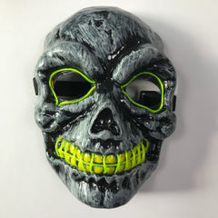 Glowing Skull Mask with Cold Light for Halloween